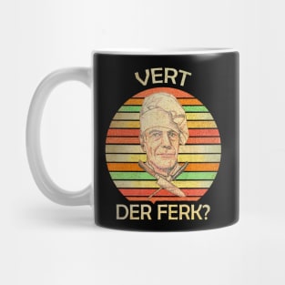 Vintage Vert Der Ferk? Mug